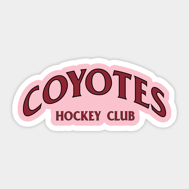 Coyotes Hockey Club Sticker by teakatir